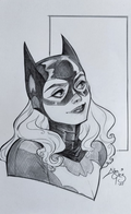 Alba Glez Original Sketch • Custom Commission - On Blank Cover - CGC/RAW