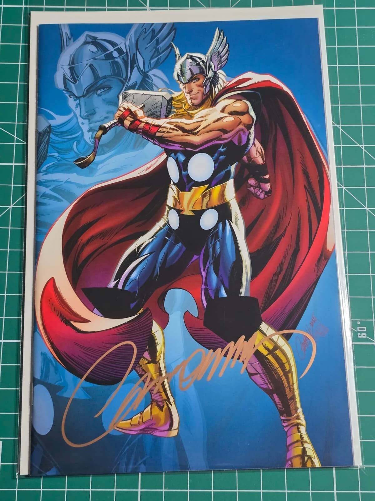 THOR #1 MARVEL 2025 1:100 VIRGIN J SCOTT CAMPBELL SIGNED NYCC W/COA