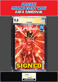 ABSOLUTE SUPERMAN #4 MAIN COVER CGC SS 9.8 RAFA SANDOVAL PRIVATE SIGNING PRESALE