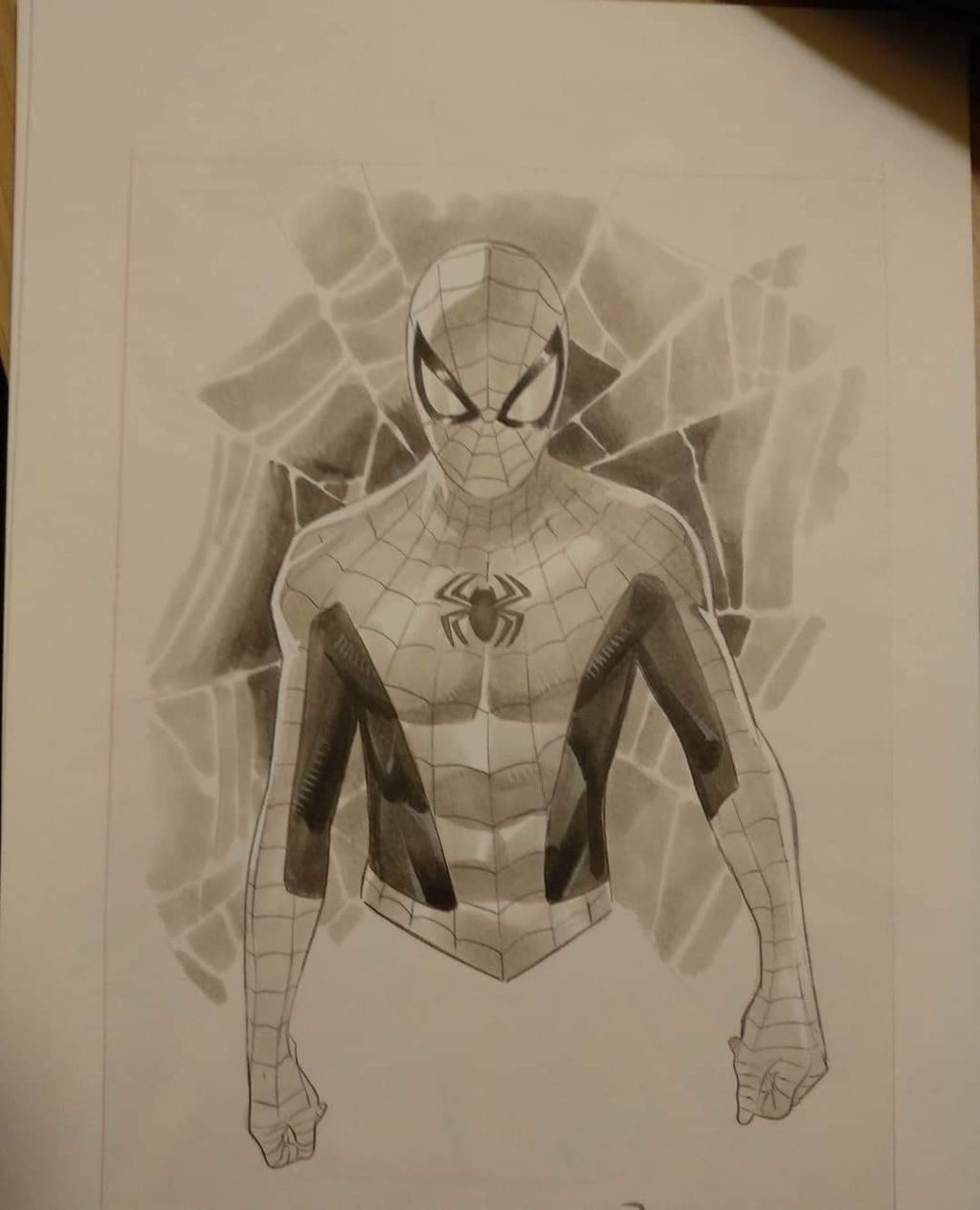 Rafa Sandoval Original Sketch • Custom Commission - On Blank Cover - CGC/RAW