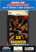 ABSOLUTE BATMAN #21 NAKAYAMA CGC SS 9.8 SNYDER/DRAGOTTA HEROES-CON PRESALE