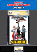 SPIDER-MAN SUPERMAN #1 ADAM HUGHES CGC SS JOE KELLY PRIVATE SIGNING PRESALE