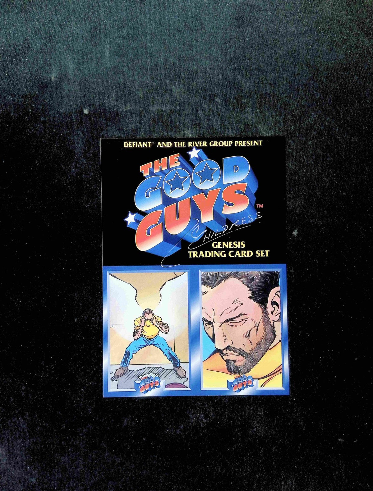 The Good Guys Genesis Trading Card Set #1 DEFIANT 1993 Jan Childress Signed