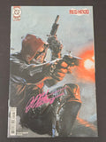 RED HOOD #1 DC COMICS 2025 SIGNED GABRIELE DELL'OTTO VARIANT w/COA NM PINK