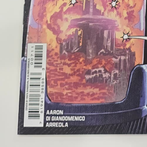 ABSOLUTE SUPERMAN #7 DC 2025 CVR A 1ST PRINT SIGNED BY RAFA SANDOVAL W/COA NM