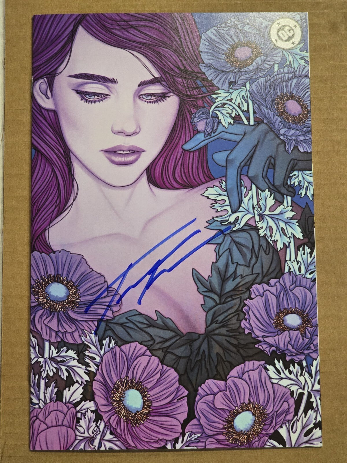 POISON IVY #28 DC COMICS 2025 1:50 JENNY FRISON VIRGIN VARIANT SIGNED COA