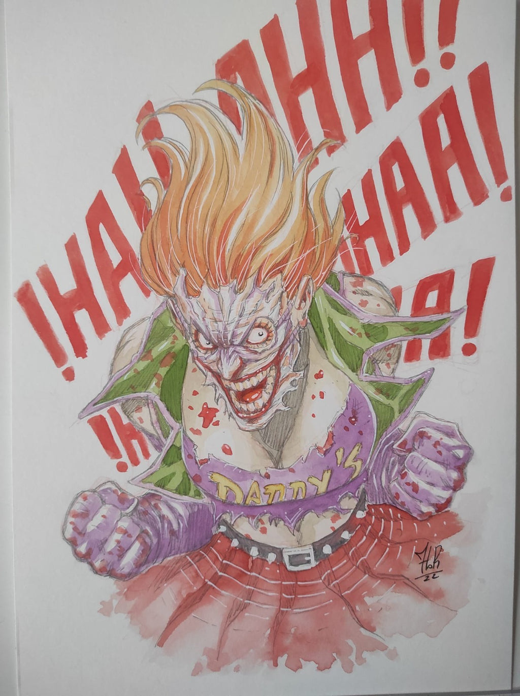 Jordi Tarragona Original Sketch • Custom Commission - On Blank Cover - CGC/RAW