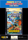 WORLD'S FINEST #51 CGC SS 9.8 DAN MORA SIGNED FANEXPO BOSTON PRESALE