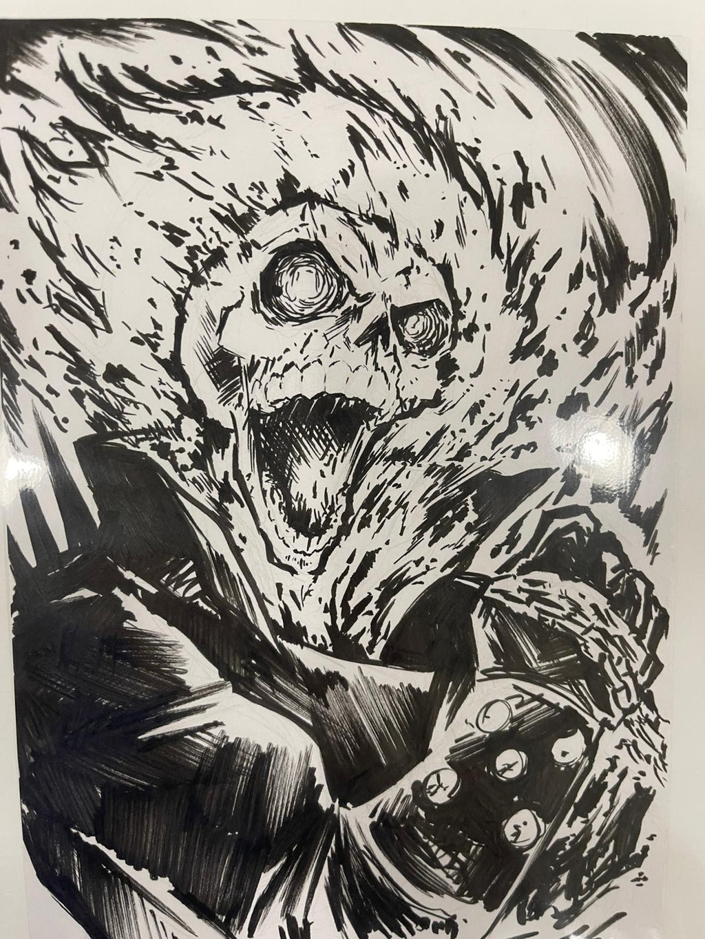 Juanjo Lopez Original Sketch • Custom Commission - On Blank Cover - CGC/RAW