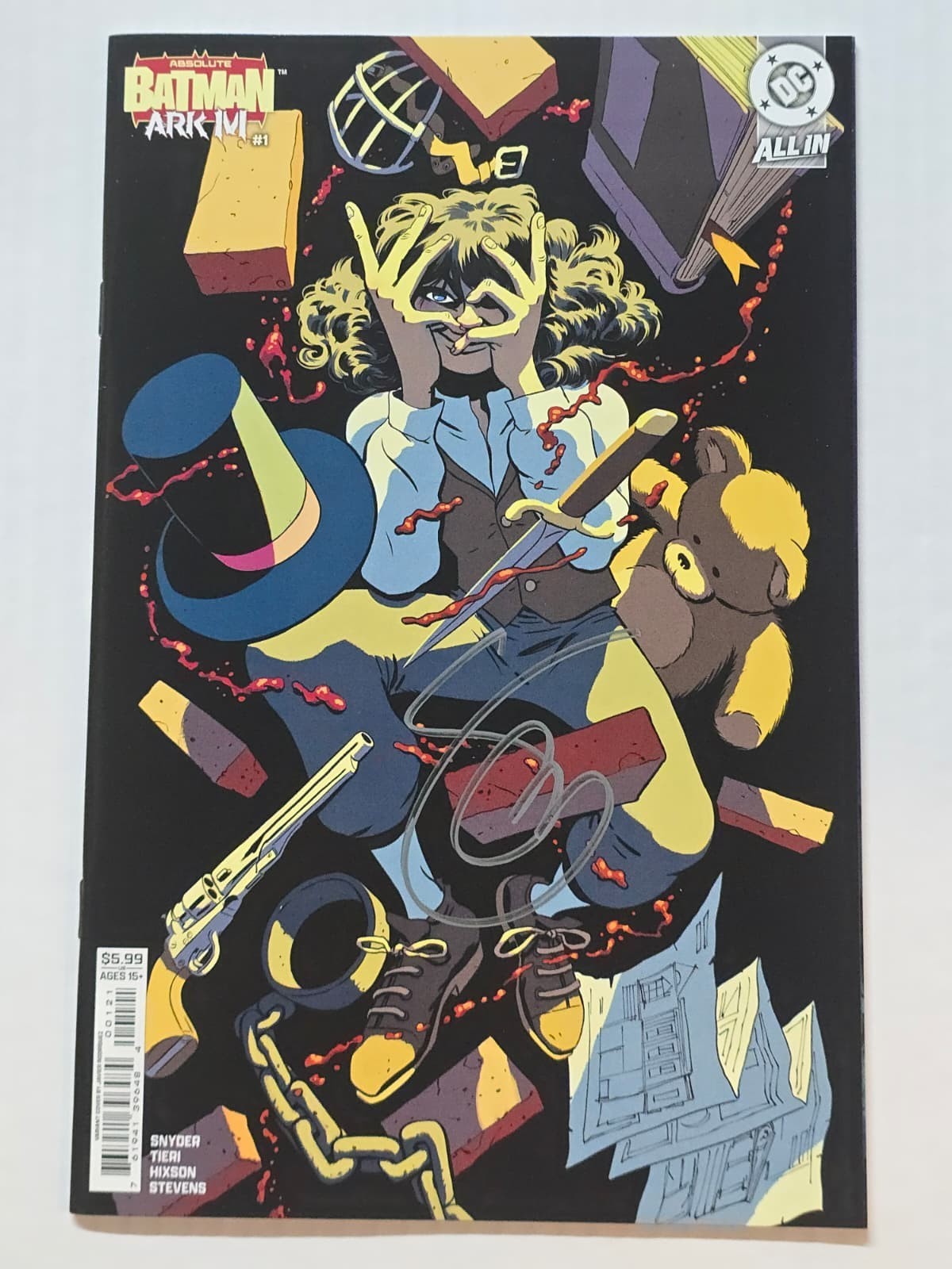 ABSOLUTE BATMAN ARK M #1 JAVIER RODRIGUEZ DC 1ST PR SIGNED SCOTT SNYDER W/COA NM