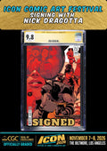 ABSOLUTE BATMAN #25 CONNECTING CGC SS 9.8 SIGNED NICK DRAGOTTA ICON FEST PRESALE