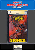 AMAZING SPIDER-MAN #27 IBAN COELLO CGC SS JOE KELLY SIGNED PRESALE