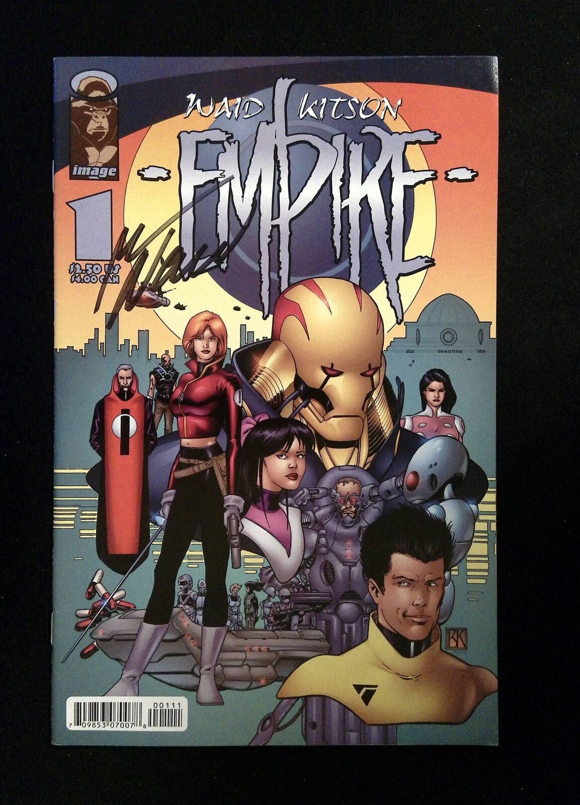 Empire #1  Image Comics 2000 VF/NM  Signed By Mark Waid
