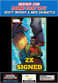 ABSOLUTE BATMAN #20 LINDSAY  SNYDER/DRAGOTTA SIGNED HEROES-CON PRESALE NM/COA