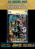 ABSOLUTE BATMAN #25 CLAY MANN CGC SS 9.8 SIGNED SCOTT SNYDER LA COMICCON PRESALE