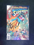 Superboy #33 (3RD SERIES) DC Comics 1996 VF+  Signed By Ron Marz