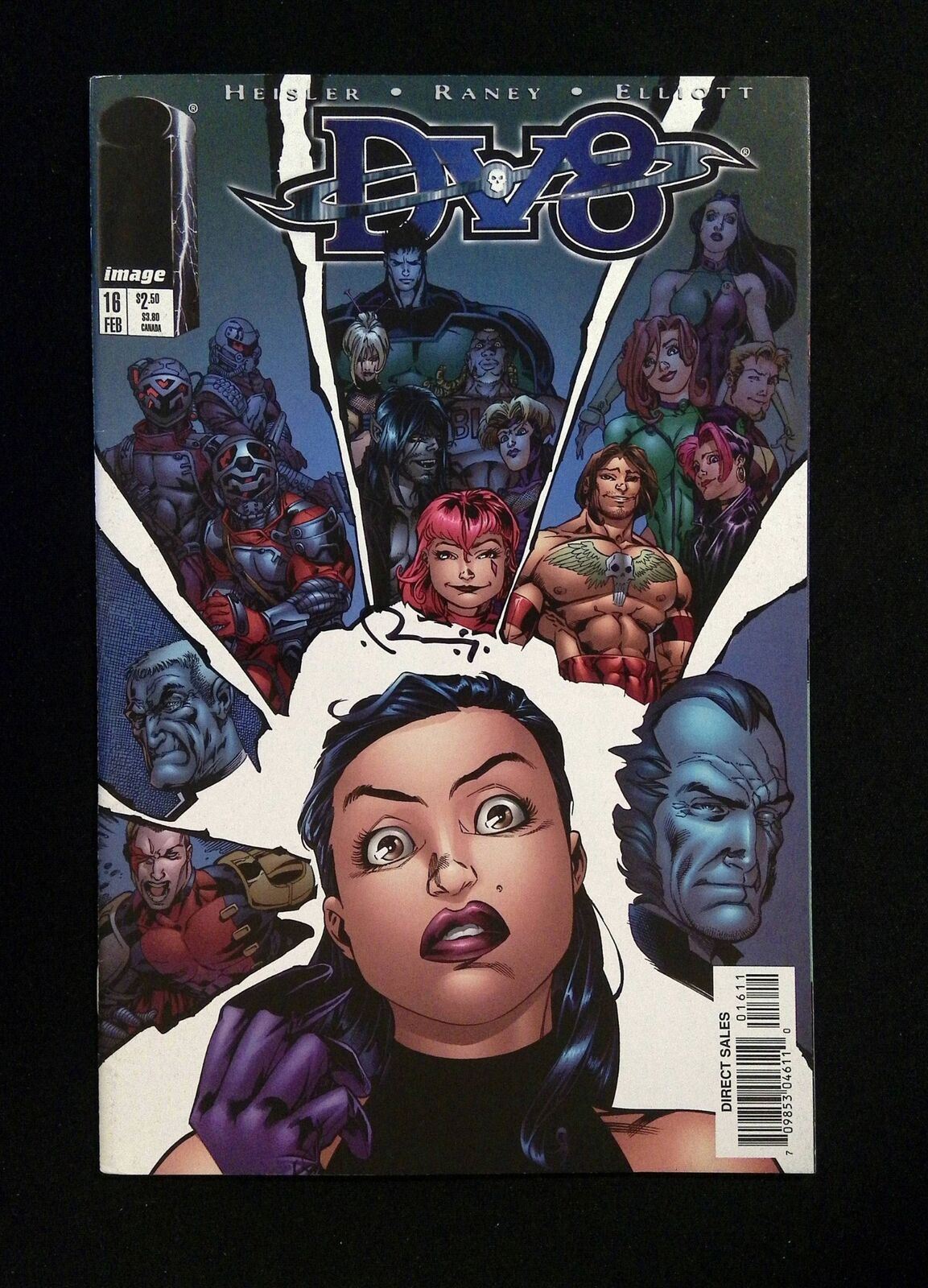 Dv8 #16  Image Comics 1998 VF+  SIGNED BY RANEY