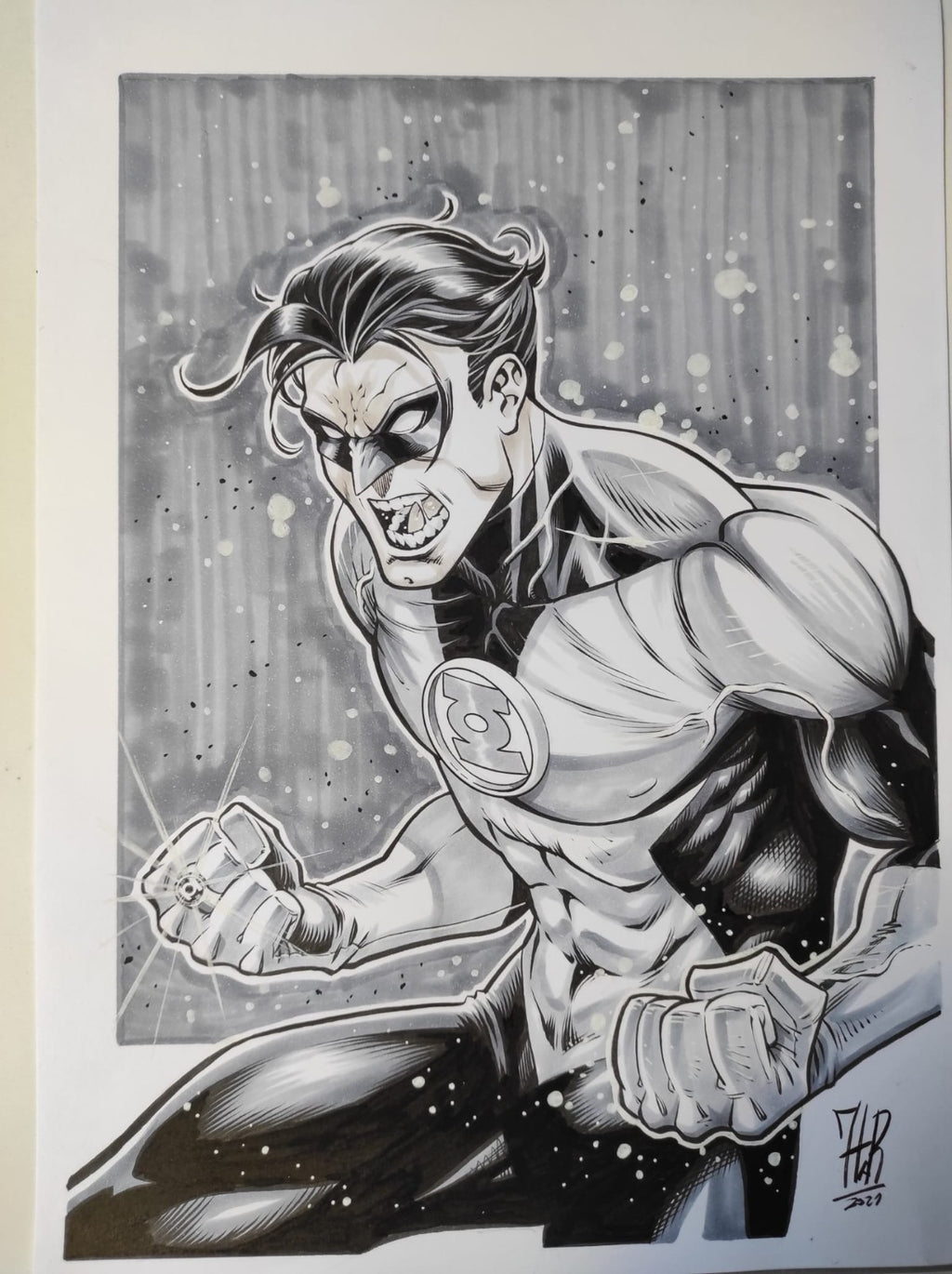 Jordi Tarragona Original Sketch • Custom Commission - On Blank Cover - CGC/RAW
