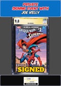 SPIDER-MAN SUPERMAN #1 GREG CAPULLO CGC SS 9.8 JOE KELLY PRIVATE SIGNING PRESALE