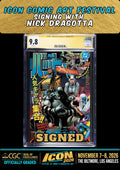 ABSOLUTE BATMAN #25 MANN CGC SS 9.8 SIGNED NICK DRAGOTTA ICON FESTIVAL PRESALE