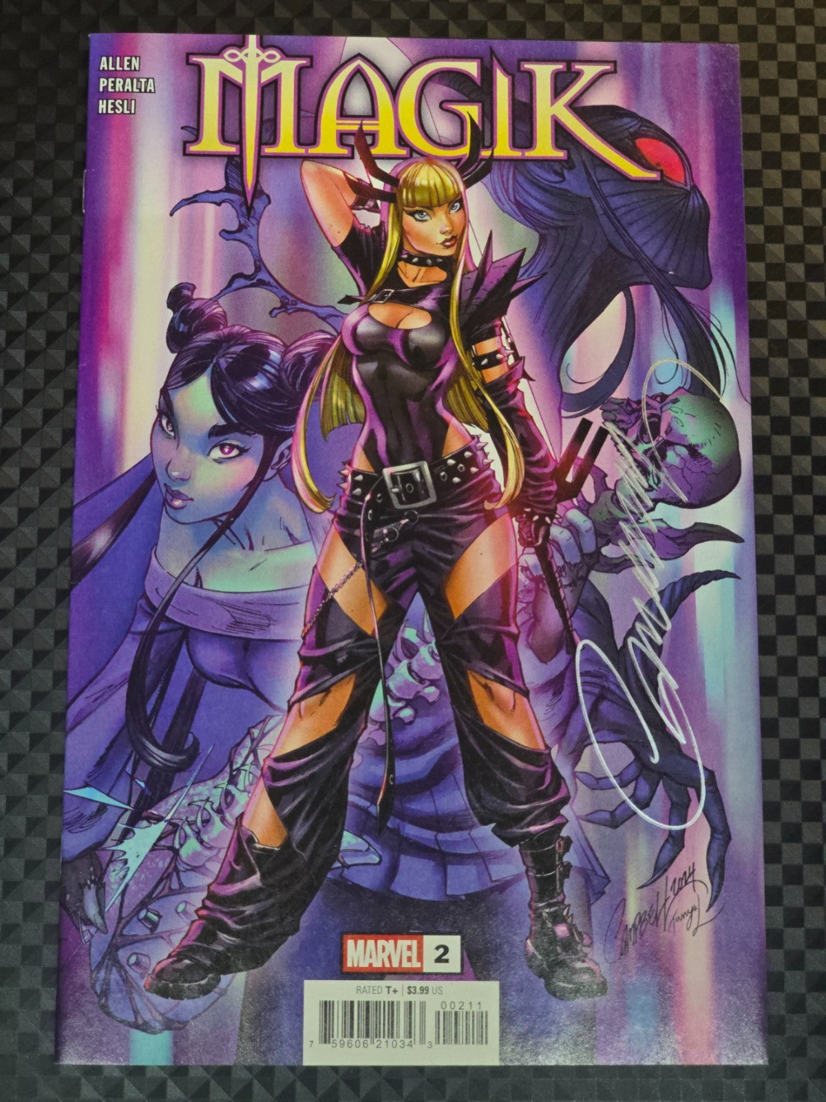 MAGIK #1 2025 MARVEL J SCOTT CAMPBELL MAIN COVER SIGNED W/COA NM