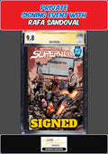 ABSOLUTE SUPERMAN #6 MAIN COVER CGC SS 9.8 RAFA SANDOVAL PRIVATE SIGNING PRESALE