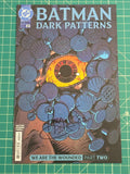 BATMAN DARK PATTERNS #2 DC 2025 HAYDEN SHERMAN SIGNED MAIN COVER NYCC W/COA NM