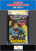 SPIDER-MAN SUPERMAN #1 MARTIN CGC 9.8 SS JOE KELLY PRIVATE SIGNING PRESALE