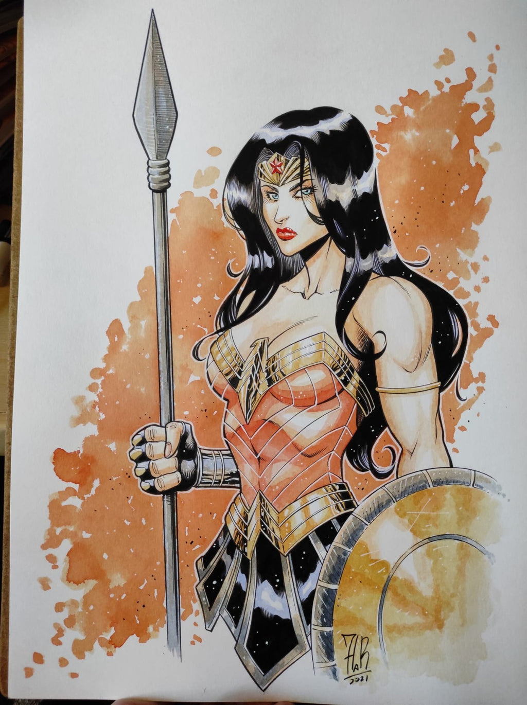 Jordi Tarragona Original Sketch • Custom Commission - On Blank Cover - CGC/RAW