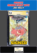 SPIDER-MAN SUPERMAN #1 PEACH MOMOKO CGC SS JOE KELLY PRIVATE SIGNING PRESALE