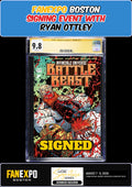 BATTLE BEAST #11 MAIN CGC SS 9.8 RYAN OTTLEY SIGNED FANEXPO PRESALE
