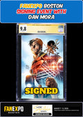 SUPERMAN #37 EDDY BARROWS CGC SS 9.8 DAN MORA SIGNED FANEXPO PRESALE