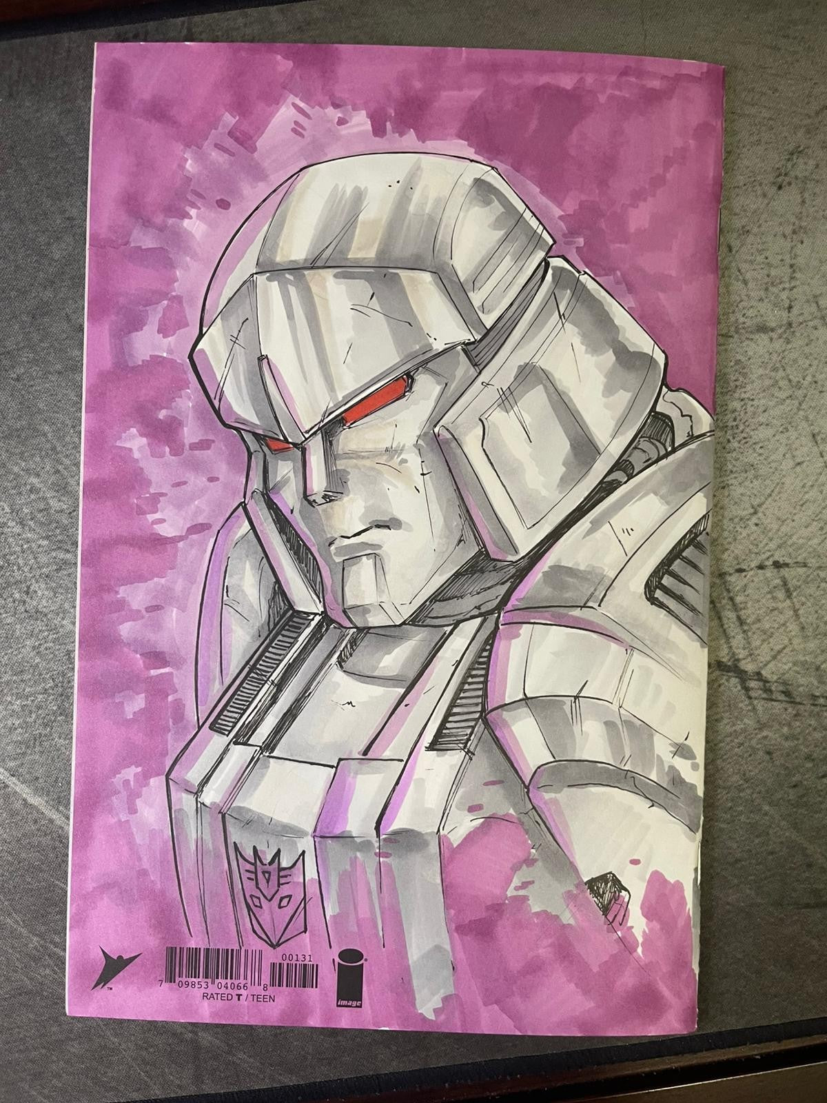 Juanjo Lopez Original Sketch • Custom Commission - On Blank Cover - CGC/RAW