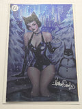 CATWOMAN #72 FOIL VARIANT DC NATHAN SZERDY SIGNED W/COA NM