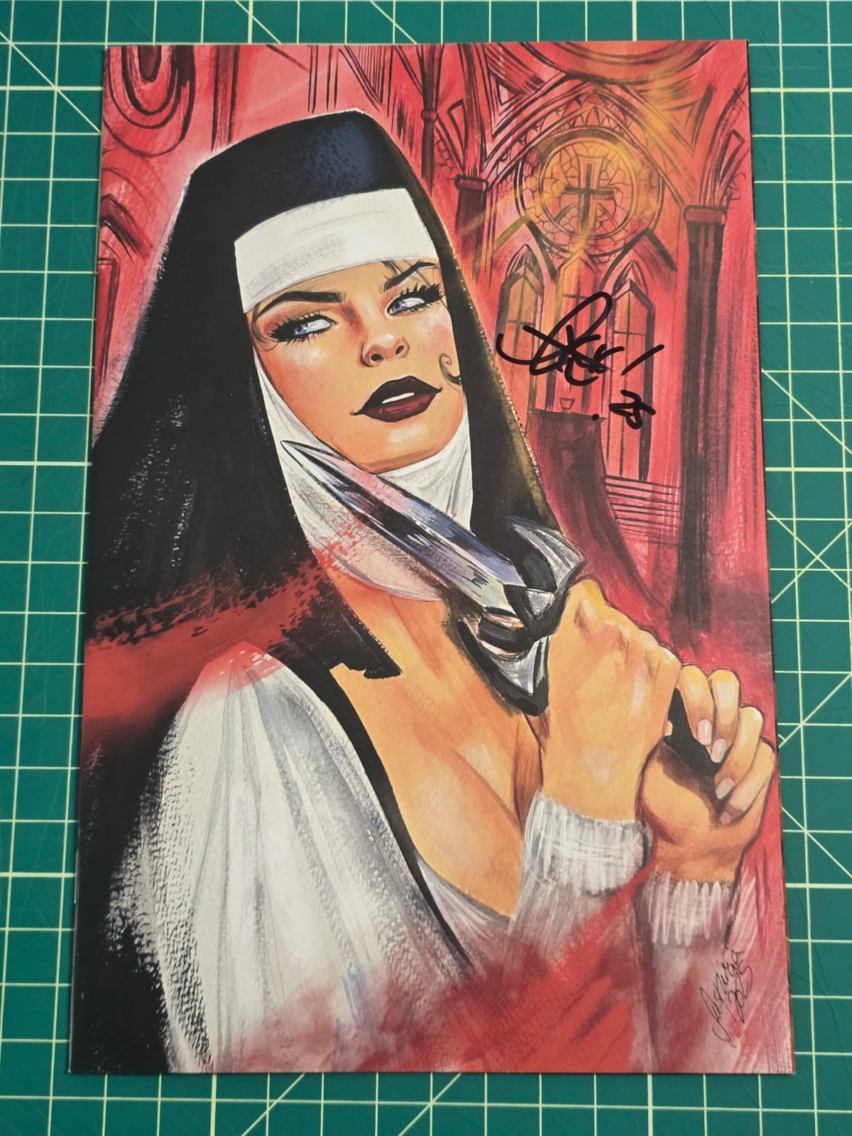 MARIAN HERETIC #1 BOOM! 2025 TINI HOWARD SIGNED 1:25 SUSPIRIA VAR NYCC W/COA NM