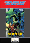 BATMAN #2 JIM LEE RAW JORGE JIMENEZ SIGNED W/COA PRIVATE SIGNING PRESALE NM