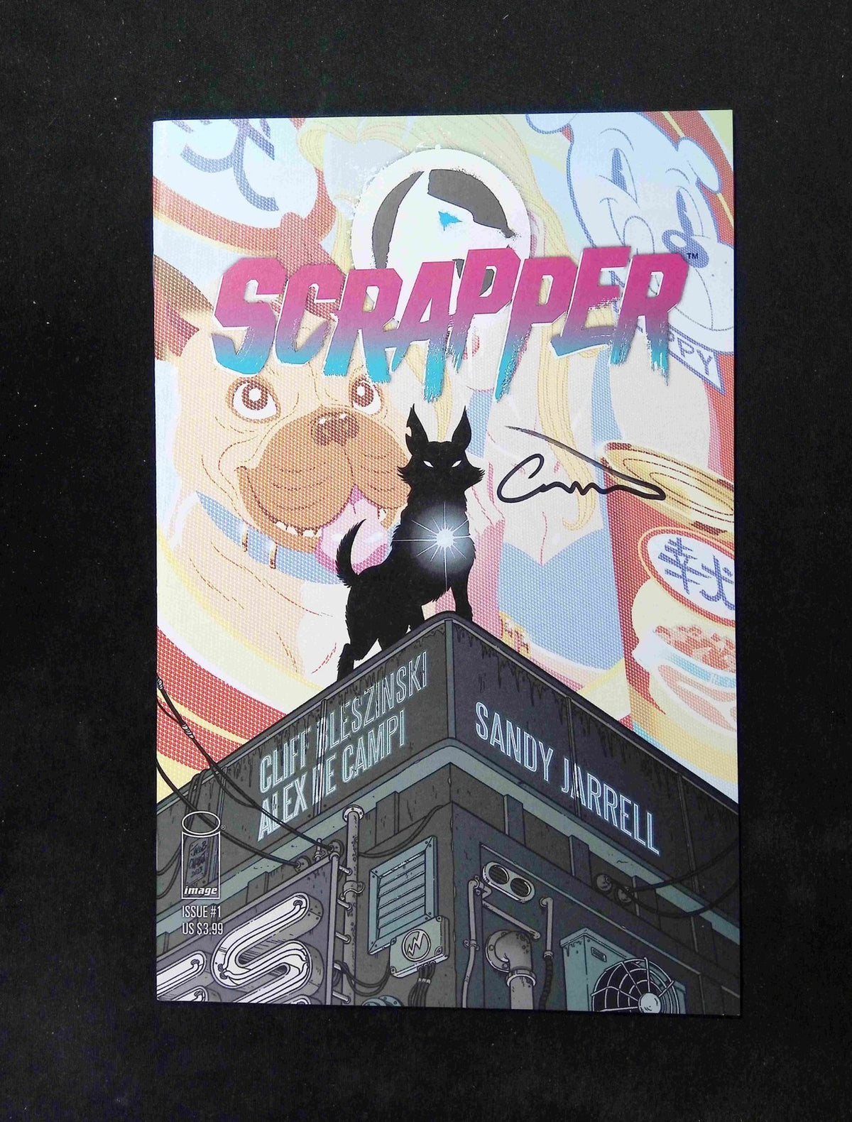 Scrapper #1 IMAGE 2023 NM  SSALEFISH EXCLUSIVE Variant Signed CLIFF BLESZINSKI