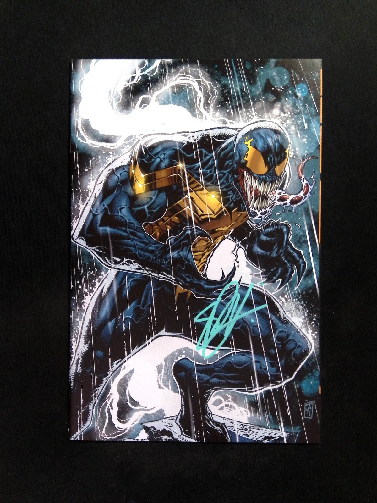 ALL NEW VENOM #1 1:100 VIRGIN VARIANT MARVEL SIGNED BY STEPHEN PLATT W/COA