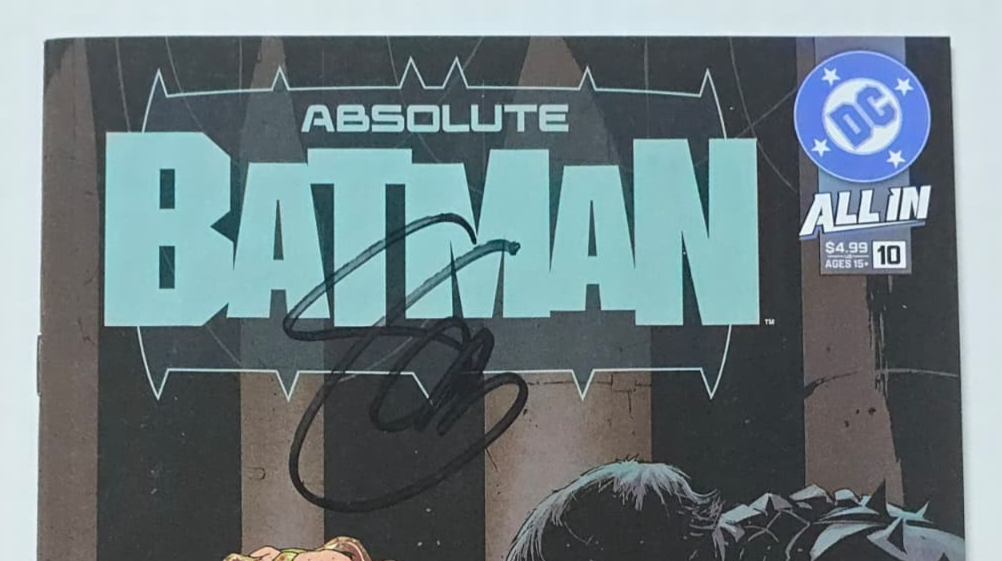 ABSOLUTE BATMAN #10 DC COMICS 2025 1ST PRINT SIGNED SCOTT SNYDER W/COA NM