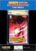 JUSTICE LEAGUE UNLIMITED #20 SZERDY CGC SS 9.8 DAN MORA SIGNED FANEXPO PRESALE