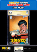 SUPERMAN #36 ROD REIS CGC SS 9.8 DAN MORA SIGNED FANEXPO PRESALE