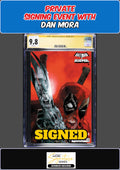 BATMAN DEADPOOL 1 SIENKIEWICZ CGC SS 9.8 DAN MORA SIGNED PRIVATE SIGNING PRESALE