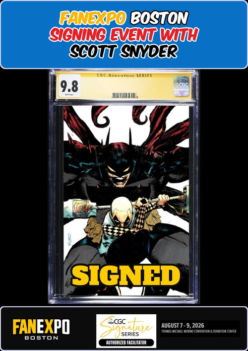 ABSOLUTE BATMAN #22 1:25 DELL'EDERA CGC 9.8 SCOTT SNYDER SIGNED FANEXPO PRESALE