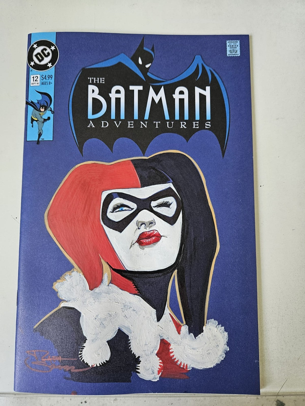 Rafa Sandoval Original Sketch • Custom Commission - On Blank Cover - CGC/RAW