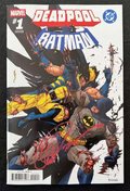 DEADPOOL BATMAN #1 MARVEL 1:25 MCNIVEN VARIANT SIGNED GREG CAPULLO NYCC W/COA NM