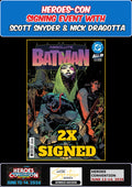ABSOLUTE BATMAN #18 CVR A RAW  SNYDER/DRAGOTTA SIGNED HEROES-CON PRESALE NM/COA