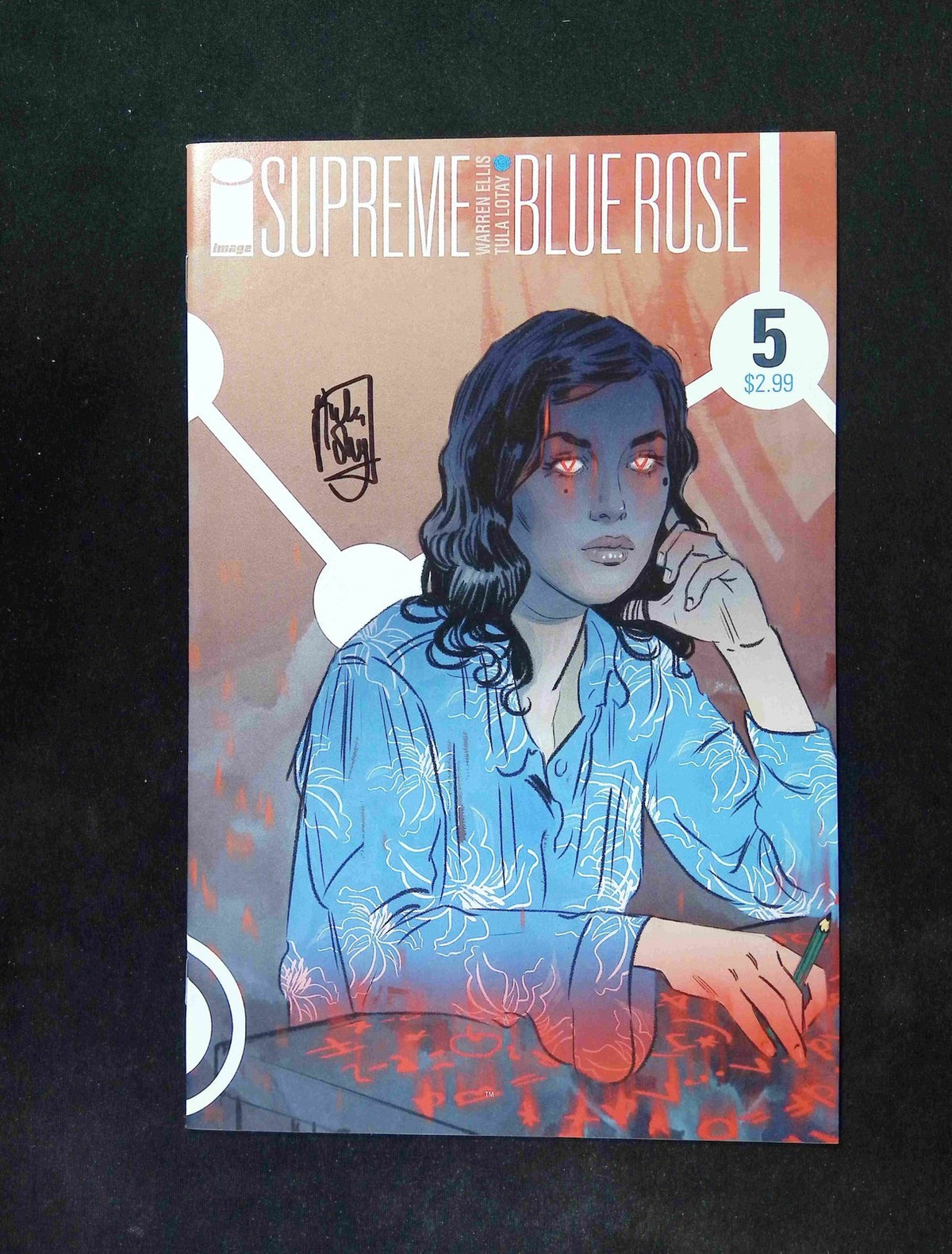 Supreme Blue Rose #5  IMAGE Comics 2014 NM  Signed By Tula Lotay