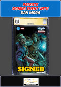 BATMAN DEADPOOL #1 BERMEJO CGC SS 9.8 DAN MORA SIGNED PRIVATE SIGNING PRESALE