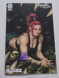 POISON IVY #42 DC COMICS VARIANT KYUYONG EOM SIGNED W/COA NM PURPLE