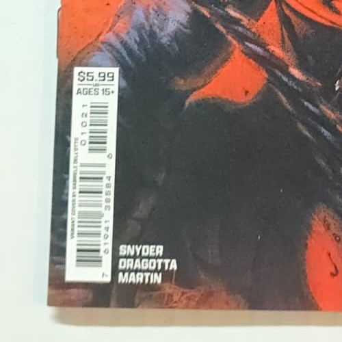 ABSOLUTE BATMAN #10 GABRIELE DELL'OTTO DC 1ST PRINT SIGNED SCOTT SNYDER W/COA NM